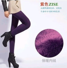 Load image into Gallery viewer, Rooftrellen Hot New Fashion Women's Autumn And Winter High Elasticity And Good Quality Thick Velvet Pants Warm Leggings