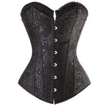 Load image into Gallery viewer, Steampunk sexy overbust corset