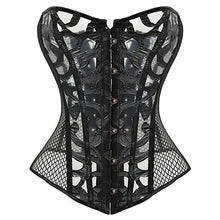 Load image into Gallery viewer, Steampunk sexy overbust corset
