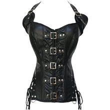 Load image into Gallery viewer, Steampunk sexy overbust corset