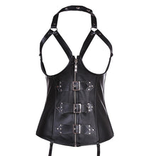 Load image into Gallery viewer, Steampunk sexy overbust corset