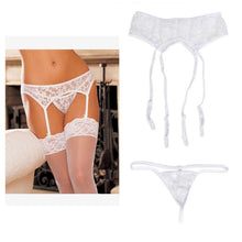 Load image into Gallery viewer, Thigh-high stockings  within temptation suspender