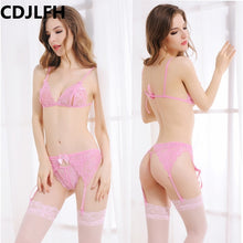 Load image into Gallery viewer, Push Up Bra And Panty Set